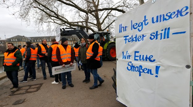 Rolnicy zablokują autostrady w Niemczech